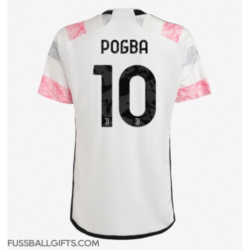 Juventus Paul Pogba #10 Fußballbekleidung Auswärtstrikot 2023-24 Kurzarm